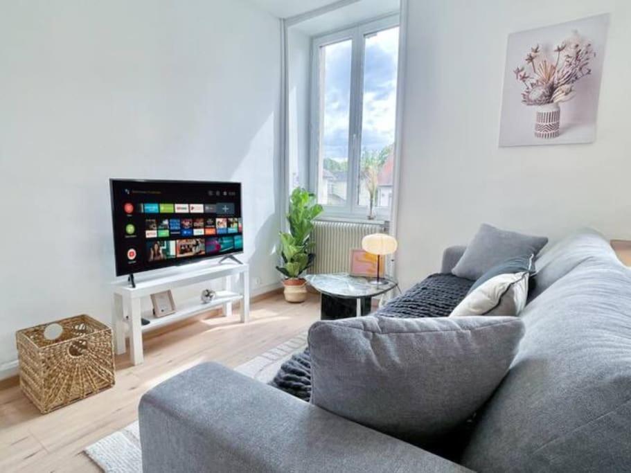 1 Appartement 3P Ideal Famille Travail Renove Lumineux Parking Gratuit Miluza Zewnętrze zdjęcie